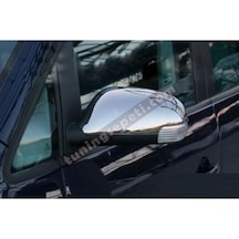Vw Touran 2003 - 2008 Ayna Kapağı Metal Paslanmaz Çelik Krom