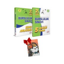 7. Sınıf Bursluluk Sınavı Konu Anlatımlı & Çözümlü 5 Deneme Sınavı Hediyeli Set