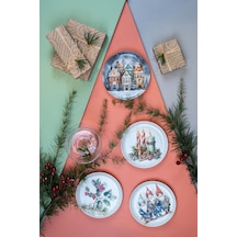 Porselen Festive 4 Parça 15 Cm Tabak Diğer