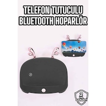 Telefon Tutuculu Akıllı Hoparlör Yüksek Ses Kaliteli Hoparlör