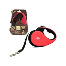 Doggie Otomatik Köpek Tasması Soft S 15 KG 5 Mt Pembe