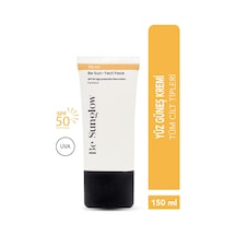Be Sunglow Be Sun-Tect Face Yüz İçin Koruyucu Güneş Kremi SPF50+ 50 ML