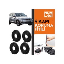 Bmw X3 F25 2010-2017 4 Kapı Koruma Fitili Siyah Renk Numlas-a Kalite-nm2336