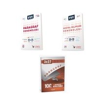 2027 2027 Limit Tyt Tüm Dersler Msü Kpss Dgs Paragraf 25 X 25 + Sosyal Bilimler 20x20 Deneme + Ankapade 3'lü Set
