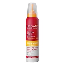 Urban Care Twisted Curls Hibiscus &amp Shea Butter Kıvırcık Ve Dalgalı Saçlara Özel Onarıcı Bakım Köpüğü 1