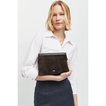 K&s Çapraz Askılı Süet Çanta Kahve 61949474