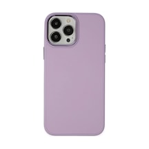 Apple Uyumlu iPhone 13 Pro Uyumlu Kılıf Asya Deri Silikon - Lila
