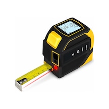 Oseay 3 Ü 1 Arada Şarjlı Lazer Metre 60 M 5 M Çelik Şerit Metre Ve Çapraz Lazer Hizalama