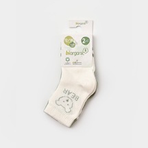 Biorganic Bear 2'li Bebek Çorabı - 68408