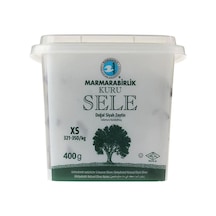 Marmarabirlik Doğal Kuru Sele 321-350 KB XS Siyah Zeytin Kutu 400 G