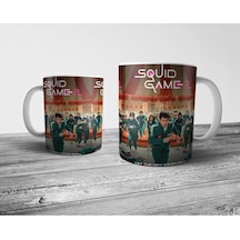 Squid Game 2 Temalı Kupa Bardak Model 1 Çok Renkli