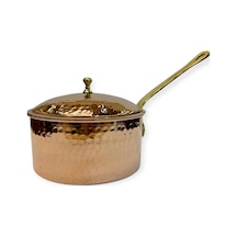 El Dövme Bakır Sos Tenceresi No: 1 Bakır