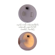 3 Adet Led Mum Mini Dörtgen Tip Pil Dahil Dumansız Alev Ledli Yapay Dekoratif Mum Işığı Beyaz Pt434 10c