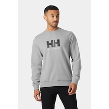 Helly Hansen Erkek Hh Logo Crew Sweatshirt Gri