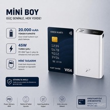 Tr Pw501 20.000 Mah 45w Pd Çift Type-c + 22.5w Usb Çıkışlı Dijital Göstergeli Hızlı Şarj Powerbank-beyaz