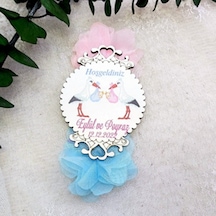 İkiz Bebek Ahşap Bebek Şekeri Magnet 30 Adet