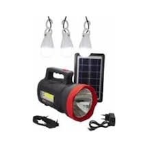 Gold Silver 345 Güneş Enerjili Solar Aydınlatma Radyolu Set