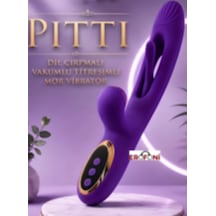 Erofoni Otomatik Dil Hareketli 24 Cm Klitoris Emiş Vakumlu Usb Şarjlı Çift Motorlu Teknolojik Purple Vibratör