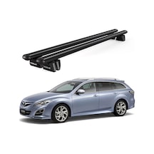 Pençe Mazda 6 Station Wagon Ara Atkı 2013-2021 Uyumlu Siyah Ara Atkı Port Bagaj Tavan Barı