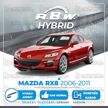 Mazda RX8 Ön Silecek Takımı (2006-2011) RBW Hibrit