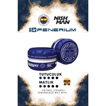 Nishman Orjinal Lisanslı Fenerbahçe Saç Şekillendirici Mat Wax 100 ML