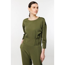 On Dikiş Detaylı Sweat 001