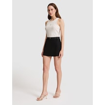 Pierre Cardin Kadın Siyah Etek Dokuma 50321258-vr046