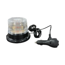 Space 7 Fonksiyonlu Tepe Lambası Çakarlı Mıknatıslı 12-30v Kırmızı-mavi / Laık536-1 O A345602024-1