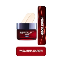 Lexroo Revitalift Lazer Yoğun Yaşlanma Karşıtı Gece Bakım Kremi 50 Ml