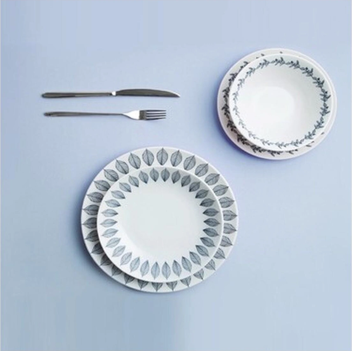 Porland Serena 16 Parça 4 Kişilik Yemek Takımı Süt Beyazı