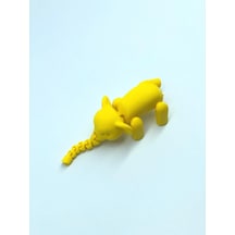 3D Hareketli Oyuncak Fil & Dekor - Sarı