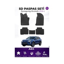 Ssangyong Actyon 2019+ Araca Özel Havuzlu "karbon" Paspas Takımı