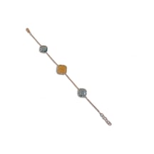 Gümüş Hidrotermal Taşlı Bileklik Asmk000305 Altınsepeti