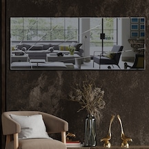 Decorita Güneş Desen Kanallı Ayna Füme 130x50CM Füme