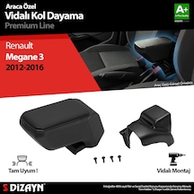S-dizayn Renault Megane 3 Abs Vidalı Kol Dayama Kolçak Siyah 2012 S-dizayn Renault Megane 3 Abs Vidalı Kol Dayama Kolçak Siyah 2012