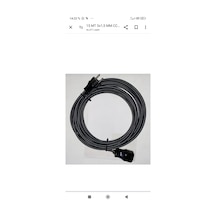 10 Metre 3 X2.5 Mm Cca Ttr Kauçuk Seyyar Uzatma Kablosu