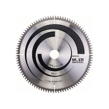 254 X 30 Mm 96 Diş Daire Testere Bıçağı, Çoklu Malzeme İçin