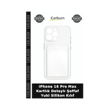 İphone 16 Pro Max Kartlık Detaylı Şeffaf Yuki Silikon Kılıf Cep Koruyucu Telefon Kabı Cihaz Kılıfı çok renkli