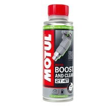 Motul Boost And Clean Moto - Oktan Arttırıcı Ve Yakıt Temizleyici