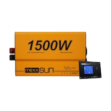 Mexxsun 12V 1500W Tam Sinüs UPS (Remote Ekran) İnverter