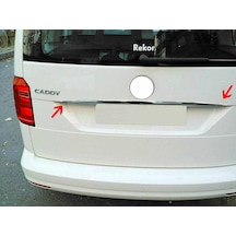 Vw Caddy 2015-2020 Arka Bagaj Çıtası Paslanmaz Çelik Krom