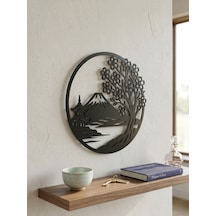 Fuji Dağı Duvar Süsü 24 Cm