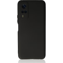 Newface Vivo Y53s Kılıf First Silikon - Siyah Siyah