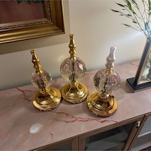 Gold Kristal Cam Dekoratif Obje