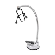 517a Masaüstü Saç Kurutma Makinesi Tutucu Paslanmaz 360 Derece Rotasyon Eller Serbest Standı Banyo Rafları