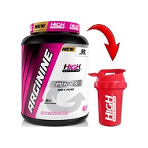 High Nutrition Arginine Powder 300 G - 60 Servis - 1 Serviste 5000 MG Arjinin + Shaker