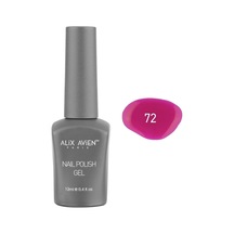 Neon Fuşya Pembe Kalıcı Oje 72-yoğun Renk Veren Jel Oje 12 Ml-nail Uv Gel Polish 72