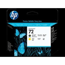 HP C9384A 72 Mat Siyah-Sarı Baskı Kafası