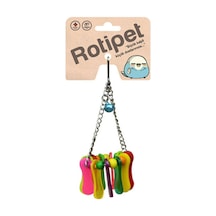 Rotipet Kuş Oyuncağı Akrilik Çubuklu Sarkaç 02