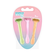 Dorco Everjoy Shai Bikini Tek Bıçaklı Kullan At 3'lü - 3 Adet Tarı